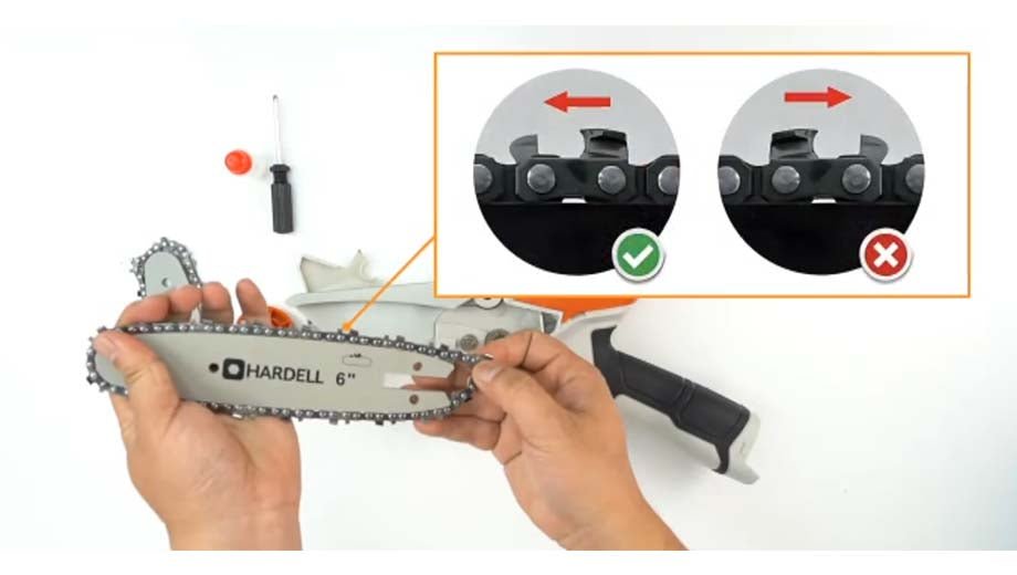 How To Change Chain Of Mini Chainsaw – Hardell