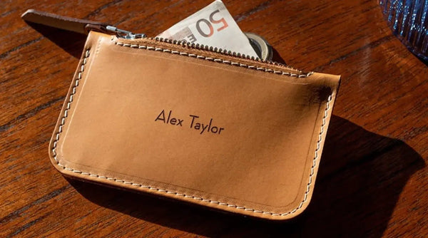 Personalize Your Leather Wallet With Rotary Tool Engraving