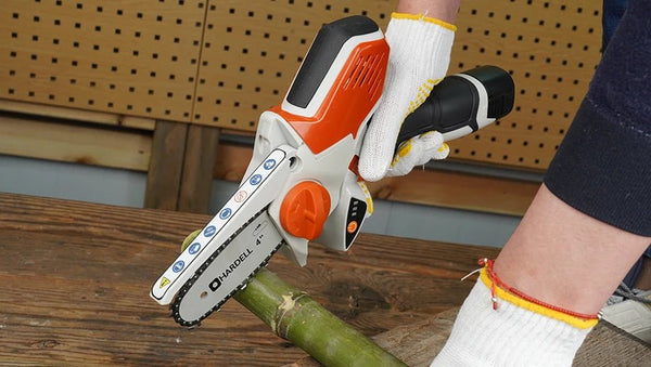 How To Use A Mini Chainsaw