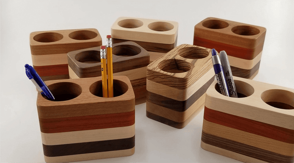 Create a Beautiful and Practical DIY Wooden Pen Holder