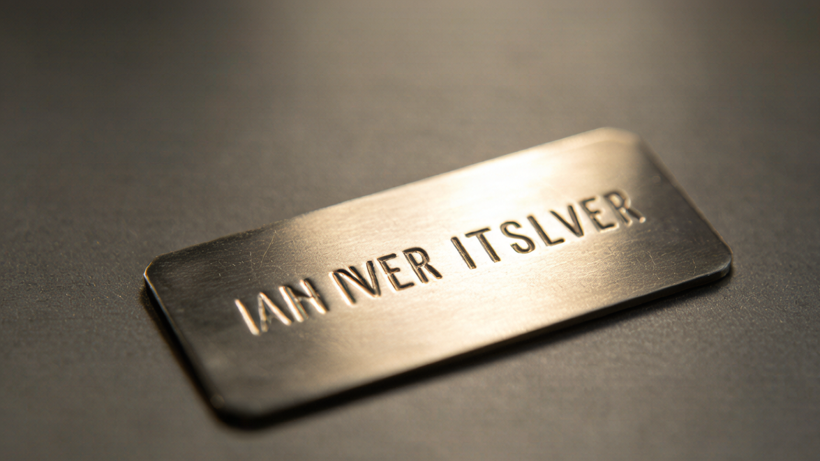 How to Engrave Metal Tags, Pens and Tool Handles