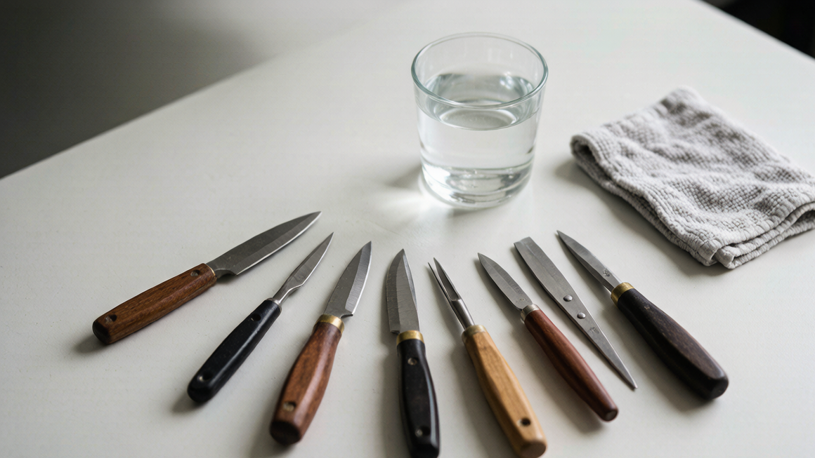 How to Sharpen Small Tools Without a Bench Grinder