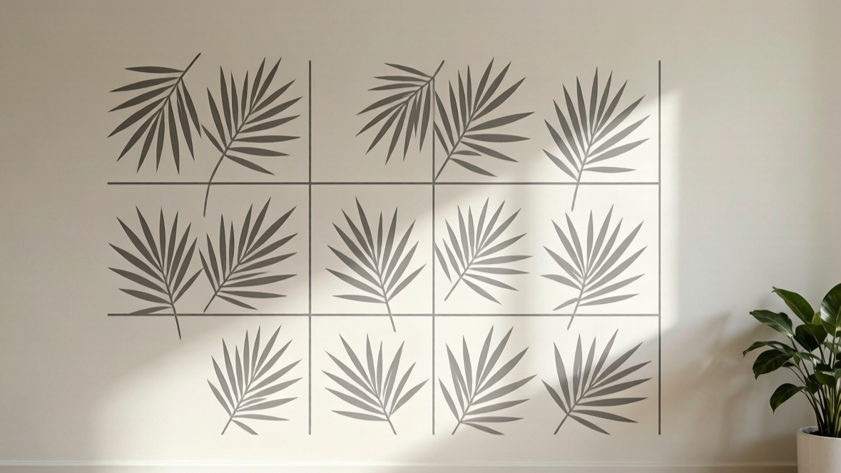 Stenciled Wall Patterns Anyone Can Refresh