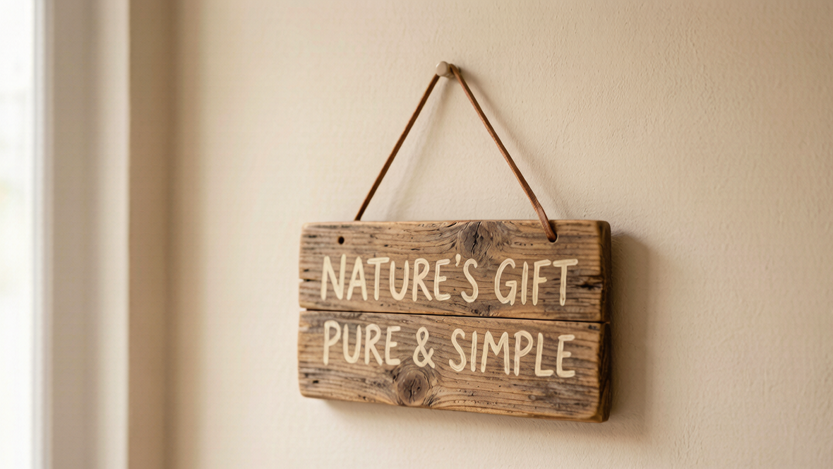 Reclaimed Wood Signs With Words That Mean Something