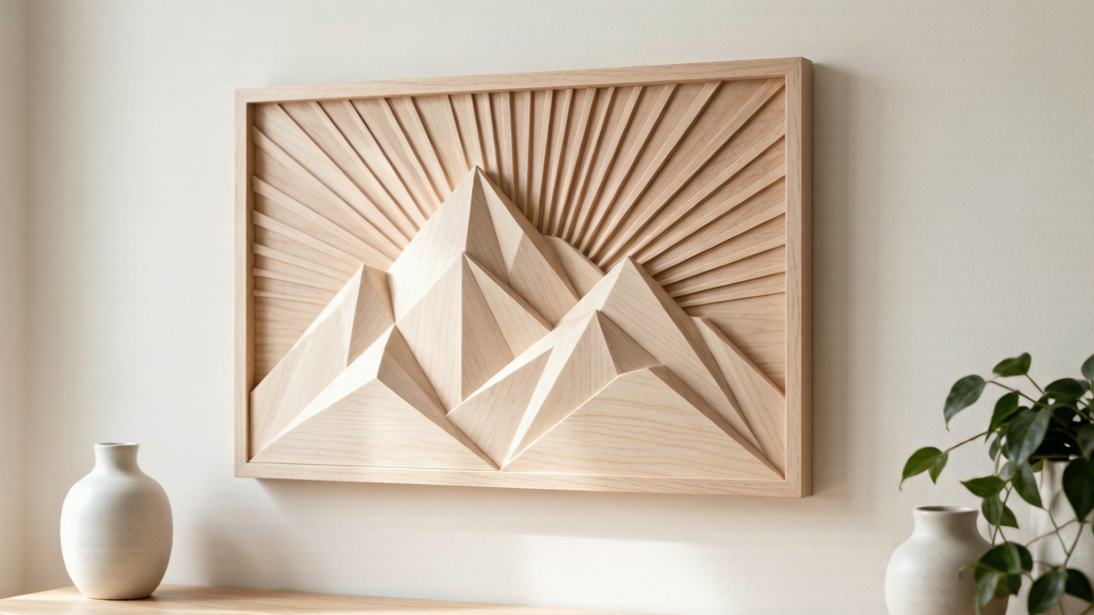 Wall and Shelf Decor You Can Carve in a Weekend