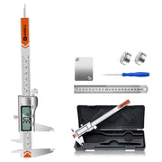 HARDELL Digital Caliper 6in All-Metal with Large LCD