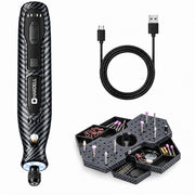 HARDELL 4V Carbon Fiber Pro 70pcs Rotary Tool Kit