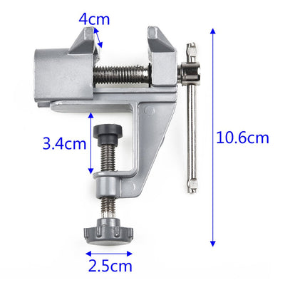 HARDELL HDTBV0101 Mini Table Bench Vise - Hardell