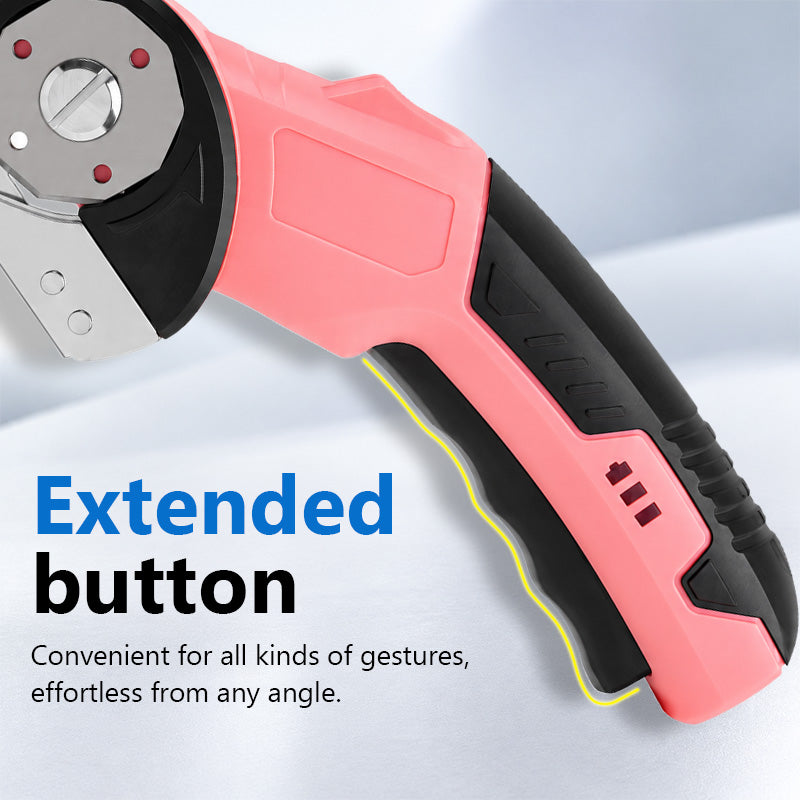 HARDELL Cordless Electric Scissors for Fabric, Cardboard & Leather