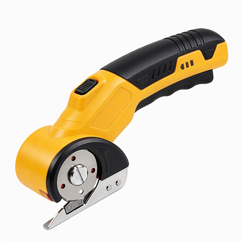 HARDELL Yellow Cordless Electric Scissors & Rotary Cutter