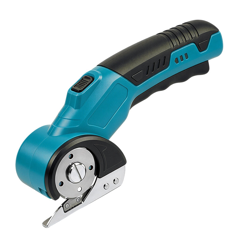 HARDELL Blue Cordless Electric Scissors for Fabric & Cardboard