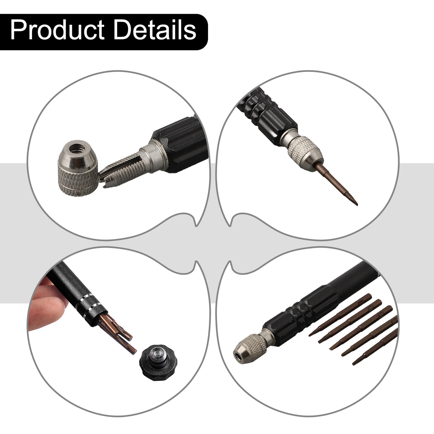 HARDELL HD101403 5-In-1 Screwdriver