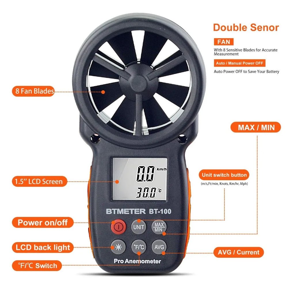 HARDELL WS0101 Wind Speedometer - Hardell