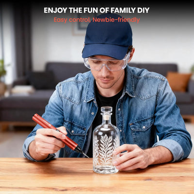 6 Speed Mini Cordless Rotary Tool Kit with 35 Accessories - Hardell