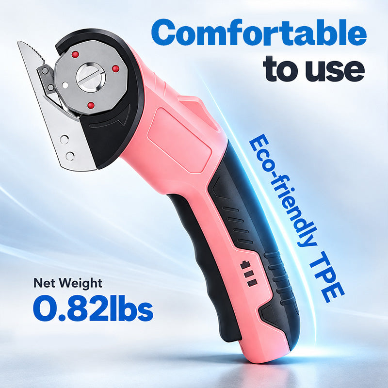 HARDELL Cordless Electric Scissors for Fabric, Cardboard & Leather