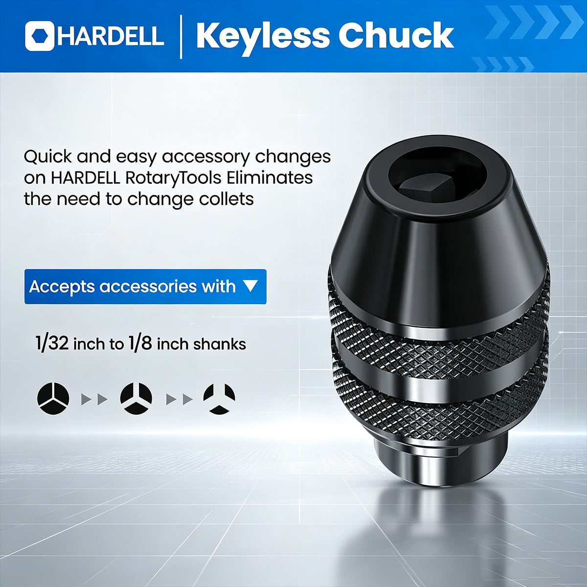 HARDELL Orange Essential 71pcs Cordless Rotary Kit
