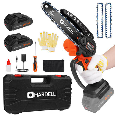 HARDELL HDCS0205 6 Inch Brushless Mini Chainsaw - Hardell