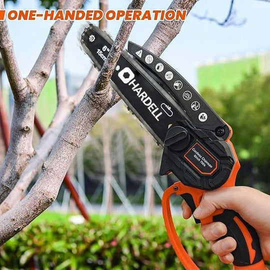 Rechargeable mini chainsaw sale