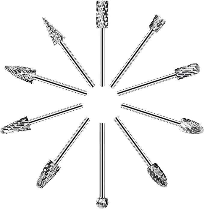 HARDELL HDCBS0101 Carbide Burr Set