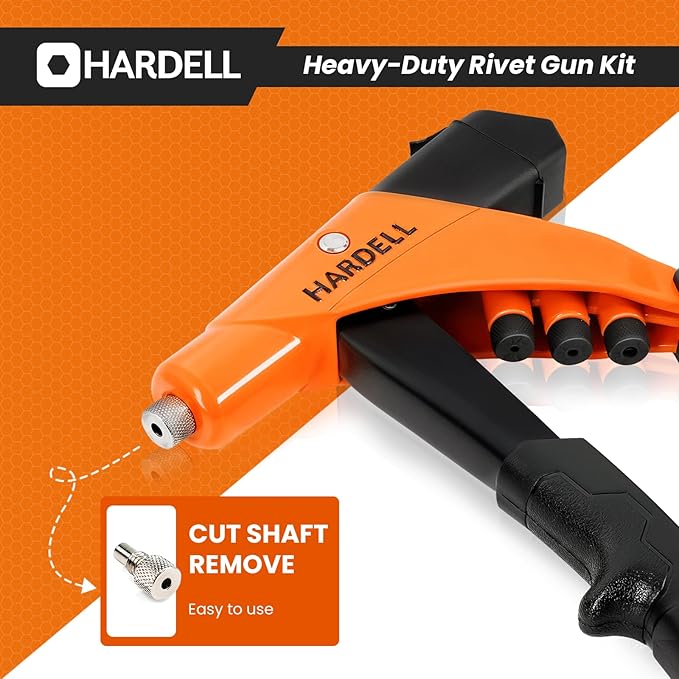 HARDELL HD101701RG Rivet Gun Heavy-Duty