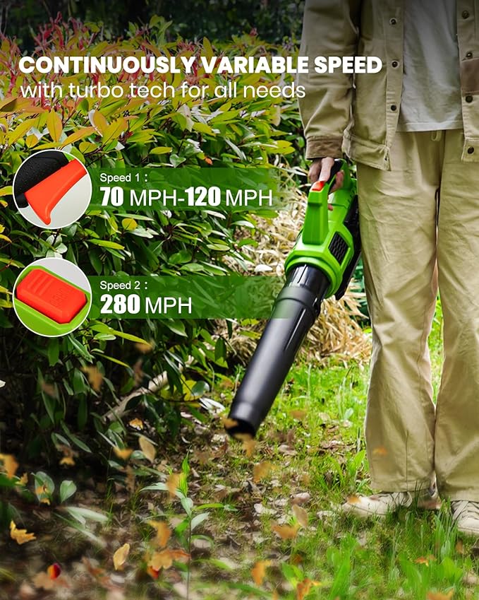 HARDELL HDLB0301 Leaf Blower Cordless