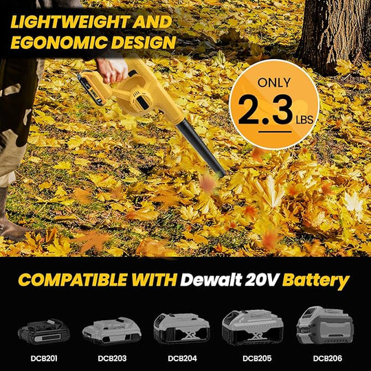 HARDELL HDLB0401 Cordless Leaf Blower 20V Max Battery (Battery and Charger is not Included)