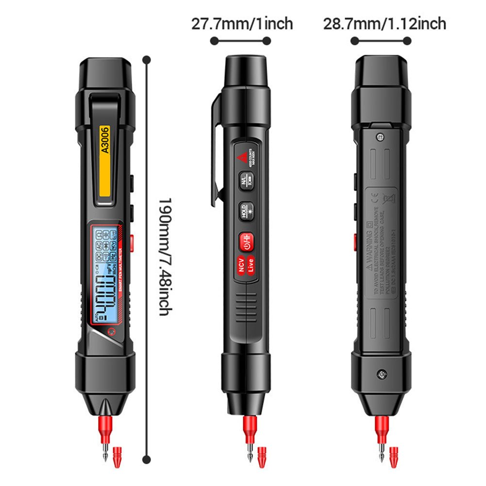 HARDELL HDCDB0101 Pen test multimeter 2 in 1 - Hardell