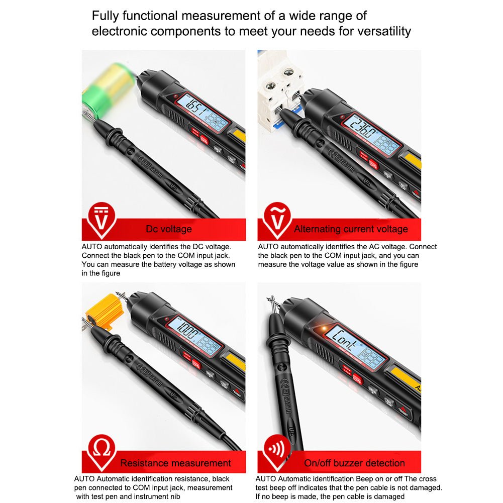 HARDELL HDCDB0101 Pen test multimeter 2 in 1 - Hardell