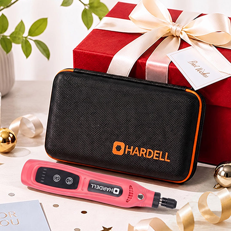 HARDELL Pink Starter 44pcs Cordless Rotary Kit