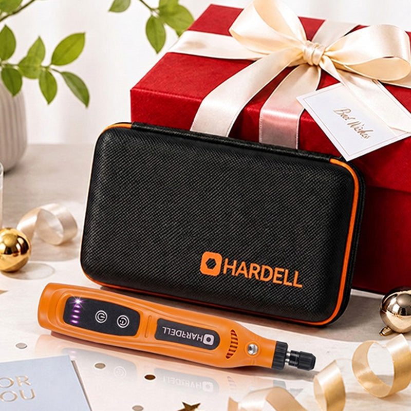 HARDELL Orange Starter 42pcs Cordless Rotary Kit