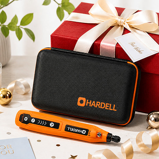 HARDELL Orange Essential 69pcs Cordless Rotary Kit