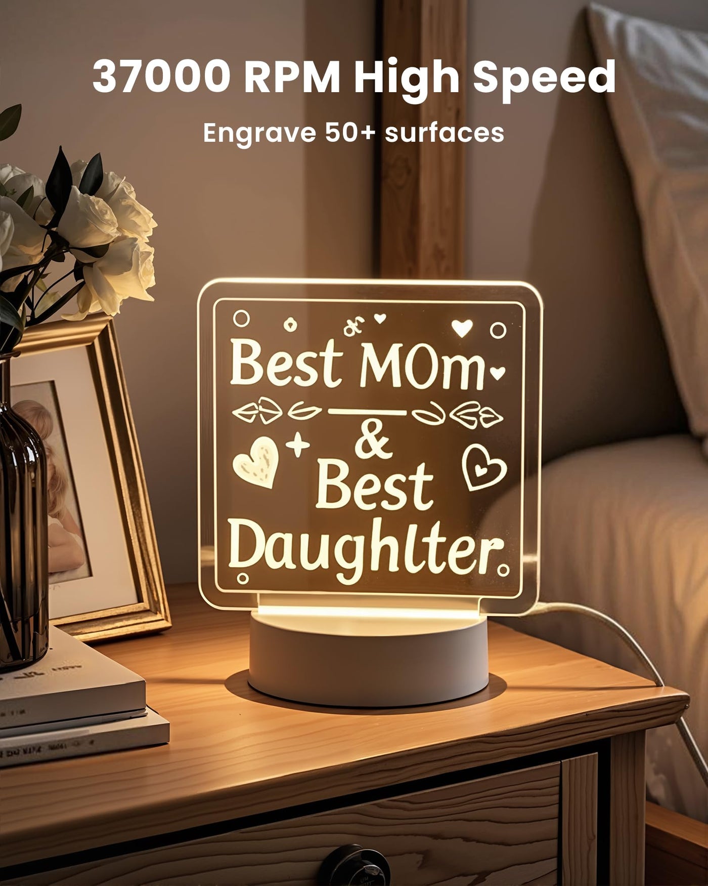 High Speed Pet Nail Grinder Engraving Pen with Large Battery - Hardell