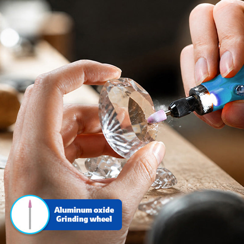 HARDELL Blue Essential 69pcs Cordless Rotary Kit