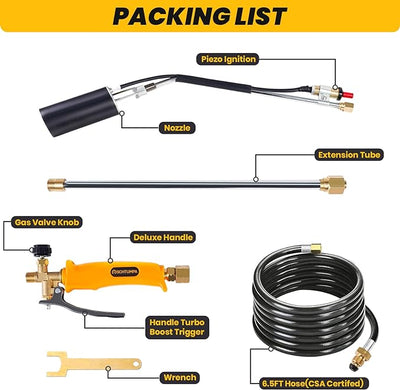 HARDELL HDWB0103 Weed Burner Torch