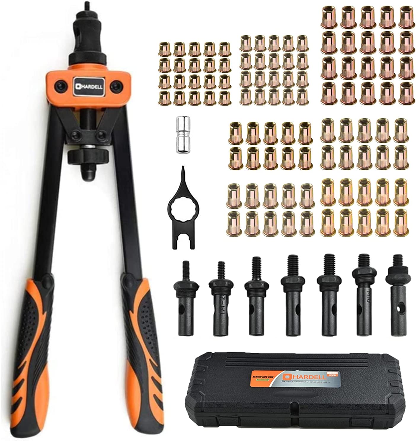 14 Inch Hand Rivet Nut Tool with Easy Manual Rivet Installation Kit ...