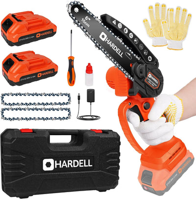 HARDELL HDCS0205 6 Inch Brushless Mini Chainsaw