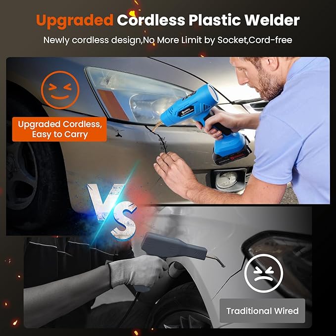 HARDELL HDCPW0103 Cordless Plastic Welder