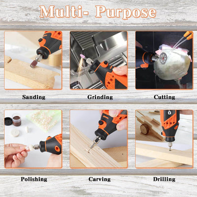 HARDELL HDRT3130 130W Power Rotary Tool - Hardell