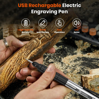 Portable Electric Engraving Pen for Wide Application - Hardell