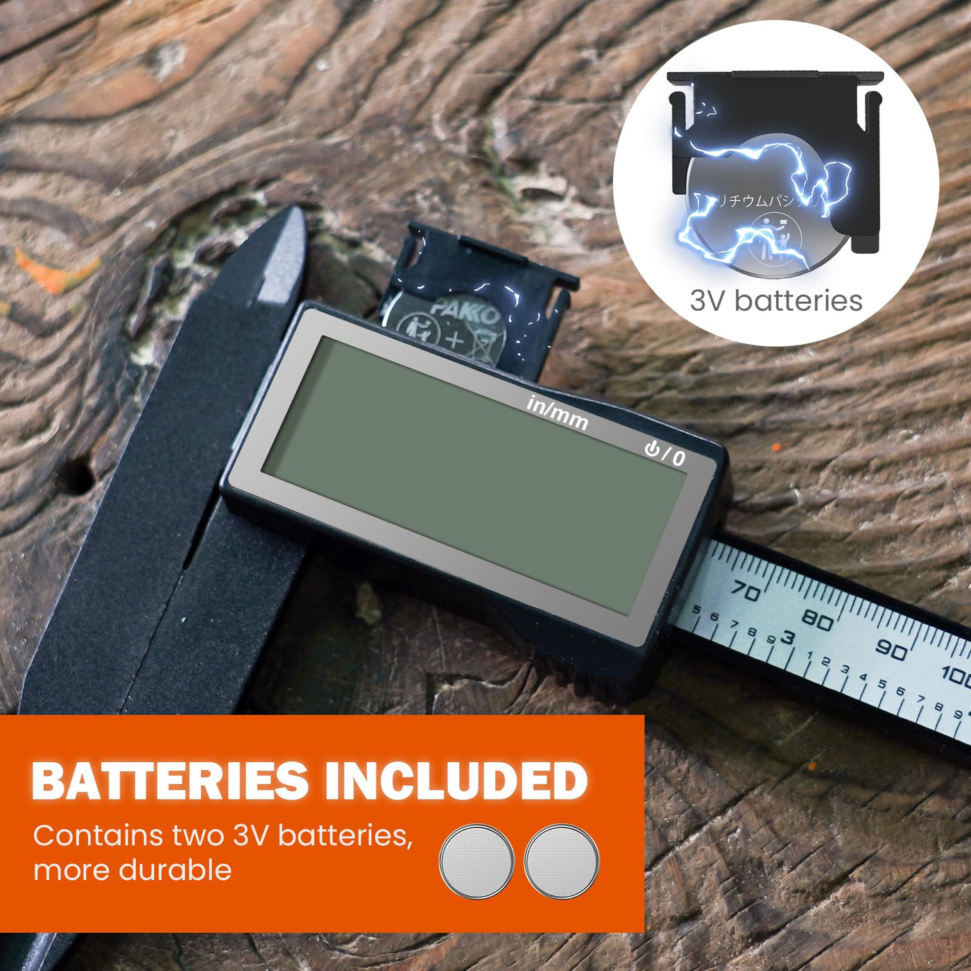 Electronic Ruler Accurate Caliper Measuring Tool for DIY Measurment - Hardell