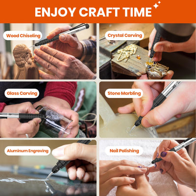 Portable Electric Engraving Pen for Wide Application - Hardell