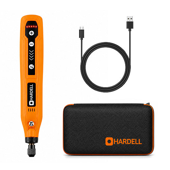 HARDELL Orange Essential 69pcs Cordless Rotary Kit