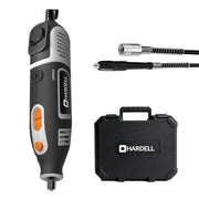HARDELL Grey Ultimate 153pcs Rotary Tool Kit with Flex Shaft