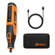 HARDELL Advanced Orange 80pcs Rotary Tool Set