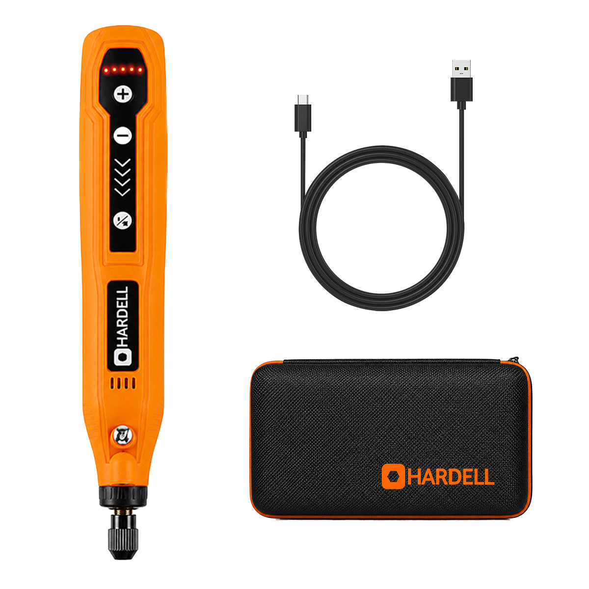 HARDELL Orange Essential 71pcs Cordless Rotary Kit