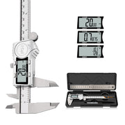 HARDELL 6" IP54 Digital Caliper – ABS Mode, All-Metal, Auto-Off