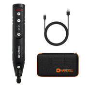 HARDELL Black Starter 4V Cordless Rotary Tool Kit