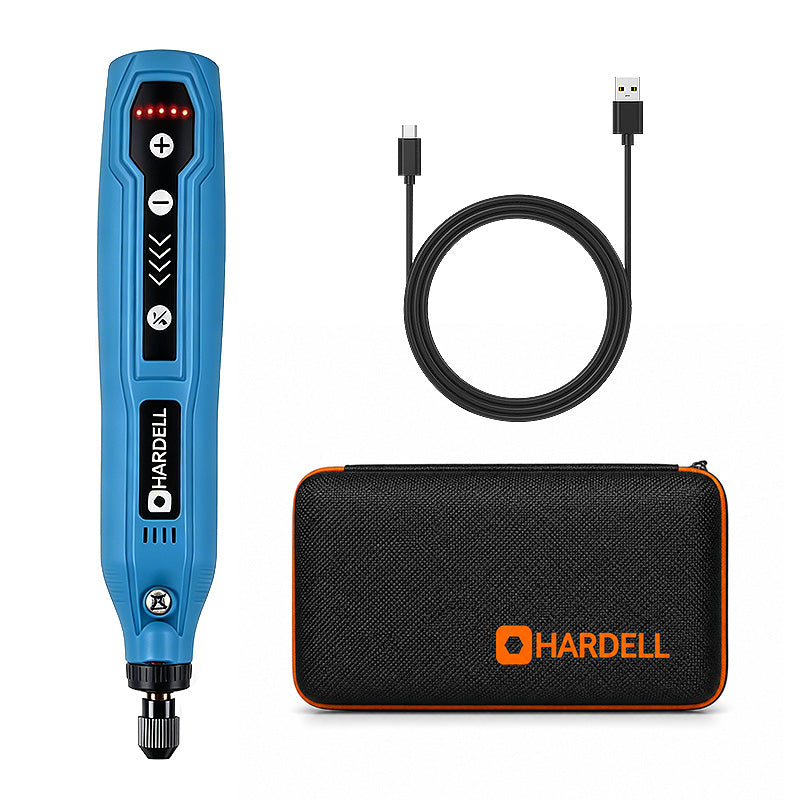 HARDELL Blue Essential 69pcs Cordless Rotary Kit
