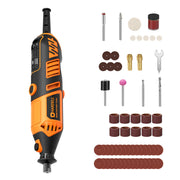 HARDELL Orange Pro 61pcs Corded Rotary Tool Kit