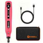 HARDELL Pink Essential 69pcs Cordless Rotary Kit